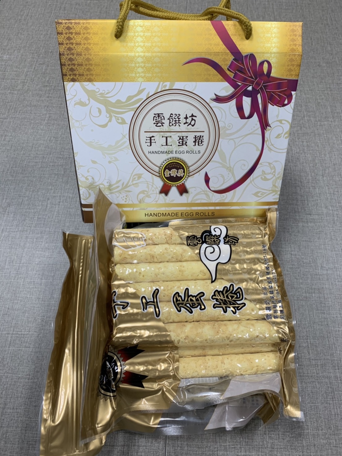 蛋捲產品照